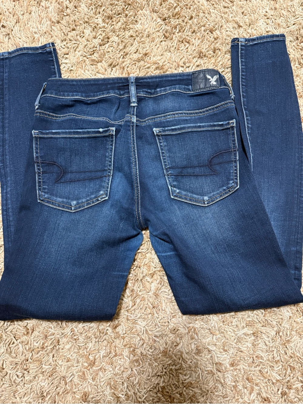 American Eagle Outfitters Dark Blue Skinny Jeans